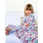 Alternate image 2 for Bellabu Bear Comic Wonder Baby Blanket in Purple