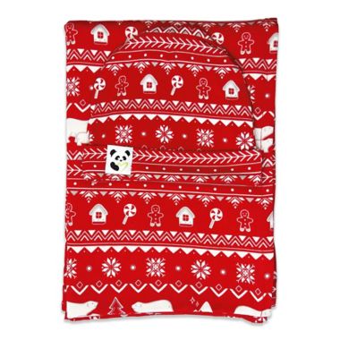 Bellabu Bear Polar Isle Swaddle and Beanie Set. View a larger version of this product image.