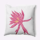 Alternate image 0 for E by Design Hojaver Floral Square Throw Pillow in Pink