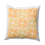 Tiki Square Throw Pillow