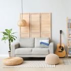 Alternate image 1 for E by Design Boat Bow Left Square Throw Pillow