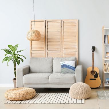 E by Design Boat Bow Left Square Throw Pillow. View a larger version of this product image.