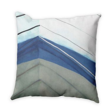 E by Design Boat Bow Left Square Throw Pillow. View a larger version of this product image.