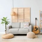 Alternate image 1 for E by Design Oar Numbers Square Throw Pillow