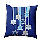 Alternate image 0 for E by Design Shooting Stars Geometric Throw Pillow in Royal Blue