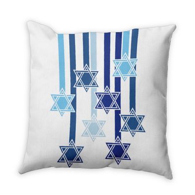 E by Design Shooting Stars Geometric Throw Pillow