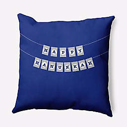 Banner Day Square Throw Pillow
