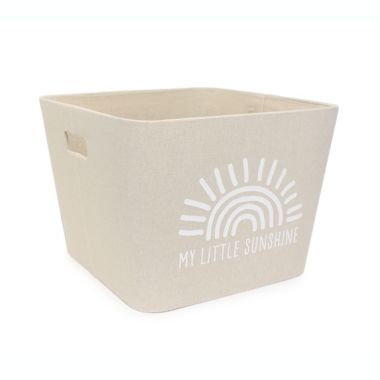 Taylor Madison Designs&reg; "My Little Sunshine" Medium Square Tote Bin. View a larger version of this product image.