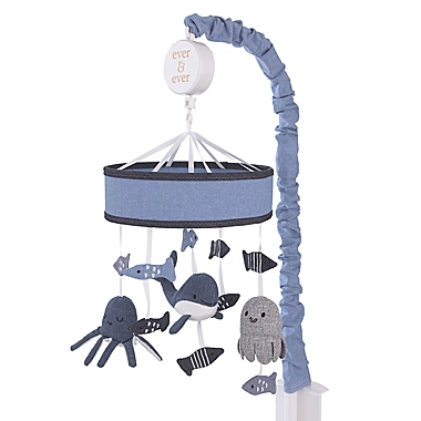 ever & ever&trade; Marine Musical Mobile in Blue. View a larger version of this product image.