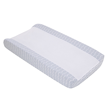 ever & ever&trade; Marine Changing Pad Cover in Blue. View a larger version of this product image.