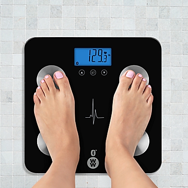 Weight Watchers&reg; Heart Rate Scale by Conair&reg; in Black/Silver. View a larger version of this product image.