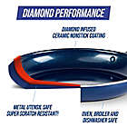 Alternate image 8 for Blue Diamond&trade; Nonstick Ceramic 2-Piece Frying Pan Set in Blue