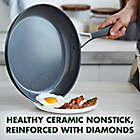 Alternate image 2 for GreenPan&trade; York Ceramic Nonstick Hard-Anodized Aluminum 2-Piece Fry Pan Set