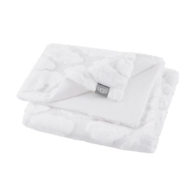UGG&reg; Polar Carved Faux Fur Throw Blanket