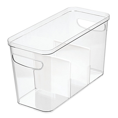 Squared Away&trade; 3-Section Divided Refrigerator Bin. View a larger version of this product image.