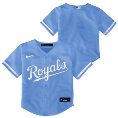 MLB Kansas City Royals Alternate 1 Toddler Replica Baseball Jersey in Light Blue. View a larger version of this product image.