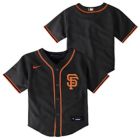 Alternate image 0 for MLB Size 3T San Francisco Giants Alternate 4 Toddler Replica Baseball Jersey in Black