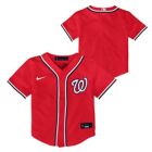 Alternate image 0 for MLB Size 4T Washington Nationals Alternate 1 Toddler Replica Baseball Jersey in Red