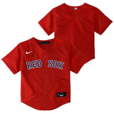 MLB Size 2T Boston Red Sox Alternate 1 Toddler Replica Baseball Jersey in Navy. View a larger version of this product image.