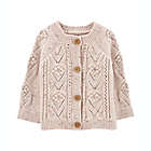 Alternate image 0 for OshKosh B&#39;gosh&reg; Size 6M Sweater Knit Cardigan in Pink