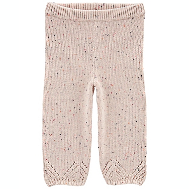 OshKosh B&#39;gosh&reg; Size 9M Sweater Knit Pant in Pink. View a larger version of this product image.