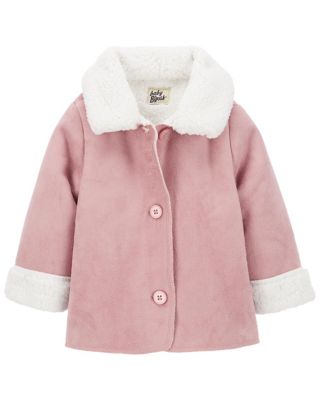 OshKosh B'gosh&reg; Poodle Fleece Jacket in Pink