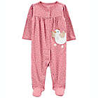 Alternate image 0 for carter&#39;s&reg; Size 9M Chicken Dot Snap-Up Sleep &amp; Play in Pink