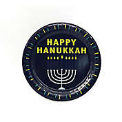 H for Happy&trade; 12-Count &quot;Happy Hanukkah&quot; Dinner Plates