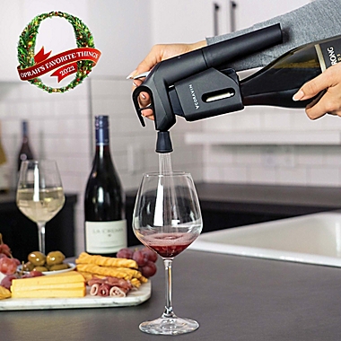 Coravin&reg; Timeless Three+ Wine Preservation System in Black. View a larger version of this product image.