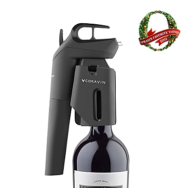 Coravin&reg; Timeless Three+ Wine Preservation System in Black. View a larger version of this product image.
