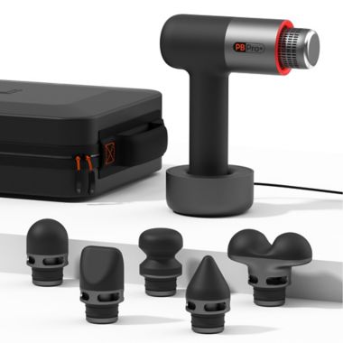 Sharper Image&reg; Powerboost Pro Hot and Cold Massager in Black. View a larger version of this product image.