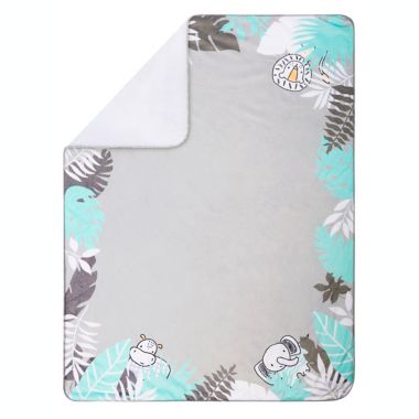 My Tiny Moments&reg; 5-Piece Hippo Gift Set in Blue/Grey. View a larger version of this product image.