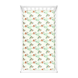Hello Spud 2-Pack Gingerbread Man Multicolor Fitted Crib Sheets