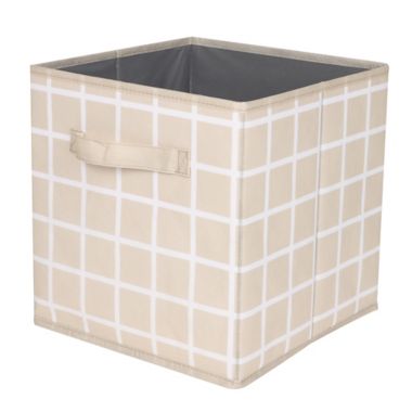 Simply Essential&trade; Collapsible Storage Bin in Pumice Stone. View a larger version of this product image.