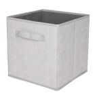 Alternate image 0 for Simply Essential&trade; Printed Collapsible Storage Bin in Alloy