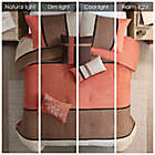 Alternate image 8 for Madison Park Palisades 7-Piece Queen Reversible Comforter Set in Coral/Natural