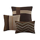 Alternate image 5 for Madison Park Palisades 7-Piece Reversible Queen Comforter Set in Brown
