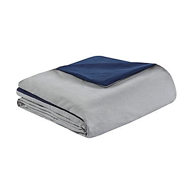 Madison Park Palisades Reversible King/California King Duvet Cover Set in Blue. View a larger version of this product image.