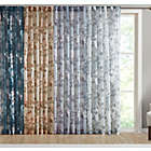 Alternate image 13 for Madison Park Simone 84-Inch Rod Pocket Floral Voile Sheer Curtain Panel in Grey (Single)