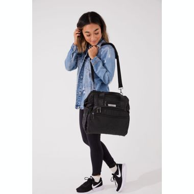 Ju-Ju-Be&reg; Dr. BFF MBoss Diaper Convertible Backpack in Catwalk Black Leopard. View a larger version of this product image.