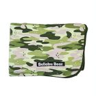 Alternate image 1 for Bellabu Bear&reg; Camo 2-Layer Reversible Bamboo Blanket in Green
