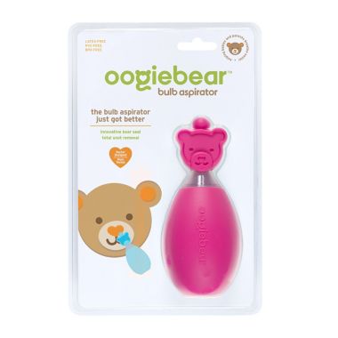 oogiebear&trade; Bulb Aspirator in Pink. View a larger version of this product image.