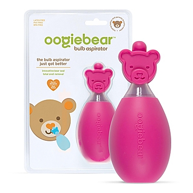 oogiebear&trade; Bulb Aspirator in Pink. View a larger version of this product image.
