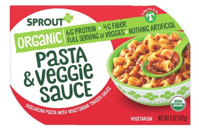 Sprout Organic&reg; Toddler 5 oz. Pasta and Veggie Sauce Meal