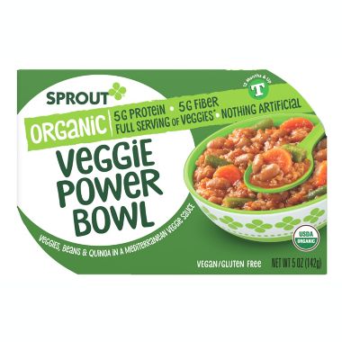 Sprout Organic&reg; Toddler 5 oz. Veggie Power Bowl. View a larger version of this product image.