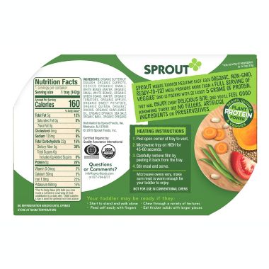 Sprout Organic&reg; Toddler 5 oz. Veggie Power Bowl. View a larger version of this product image.