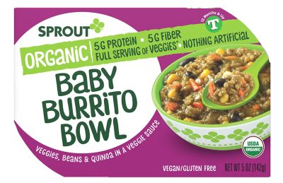 Sprout Organic&reg; Toddler 5 oz. Baby Burrito Bowl