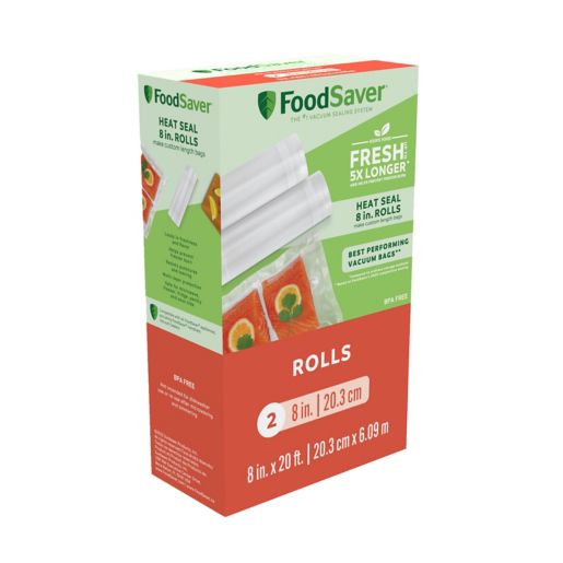 FoodSaverÂ® 8-Inch 2-Pack Vacuum Packaging Rolls | Bed Bath & Beyond