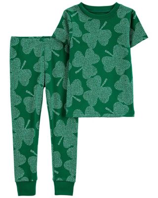 carter&#39;s&reg; Size 4T 2-Piece St. Patrick&#39;s Day Cotton Pajama Set in Green