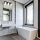 Alternate image 3 for EGLO Ciara Springs Glass 3-Light Bathroom Vanity in Bronze
